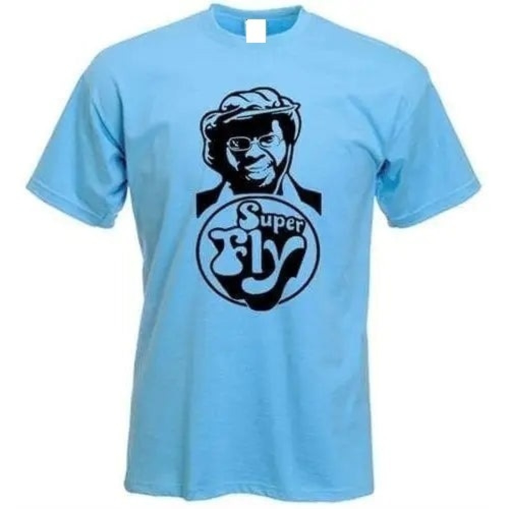 Curtis Mayfield Superfly Unisex T-Shirt Blue